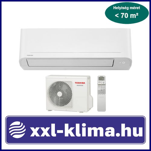 Toshiba SEIYA Classic 2 RAS-B24B2KVG-E2 RAS-24B2AVG-E2 6,5 kW Split Klíma Szett