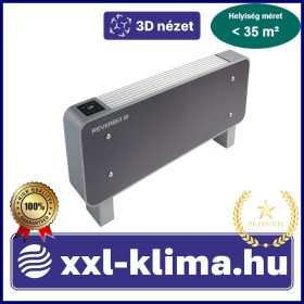 Reverso SM 200 padló és alacsony fali fan coil