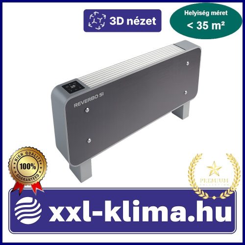 Reverso SM 200 padló és alacsony fali fan coil