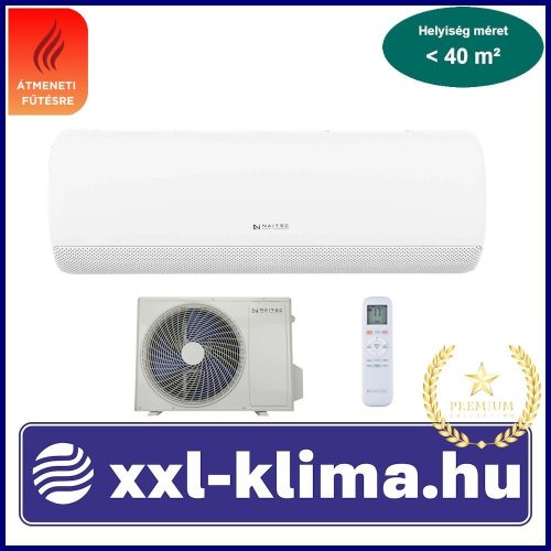 Naitec Sensitive 3,5 kW hűtő fűtő klíma szett Huzatmentes kivitel