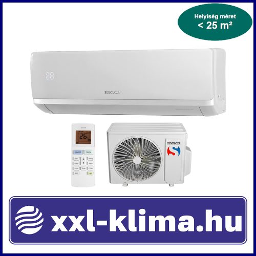 Sinclair RAY SIH + SOH-09BIR2 2,7 kW Klíma Szett