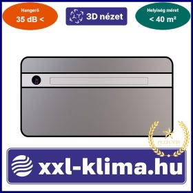   Zymbo SILENT Plus Kültéri Nélküli Monoblokk Parapet Klíma
