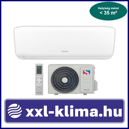 Sinclair SKY 3 SIM + SOM-12BS3 3,2 kW Klíma Szett