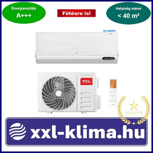 TCL Fresh-IN 2 TCE-12FRS2/FBI 3,6 kW Klíma Szett​ Fűtés -20°C-ig kiállítási darab, teljesen új